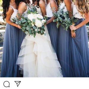 Jenny Yoo for Anthropologie Bridesmaid Skirt